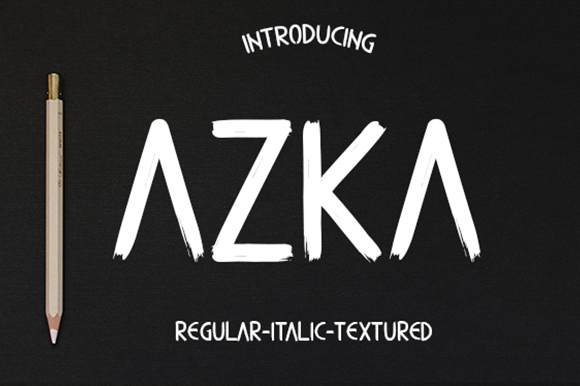 Azka: The Original Display Typeface for Bold Digital Experiences