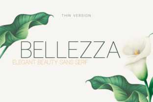 Bellezza Thin: The Modern Sans Serif Typeface for Digital Branding