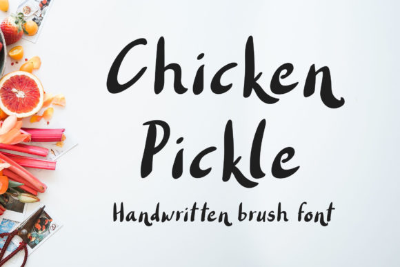 Chicken Pickle: The Joyful Display Font for Scroll-Stopping Designs