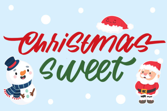 Christmas Sweet: The Joyful Display Font for Holiday Branding
