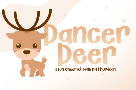 Dancer Deer: The Winter Display Typeface for Holiday Campaigns