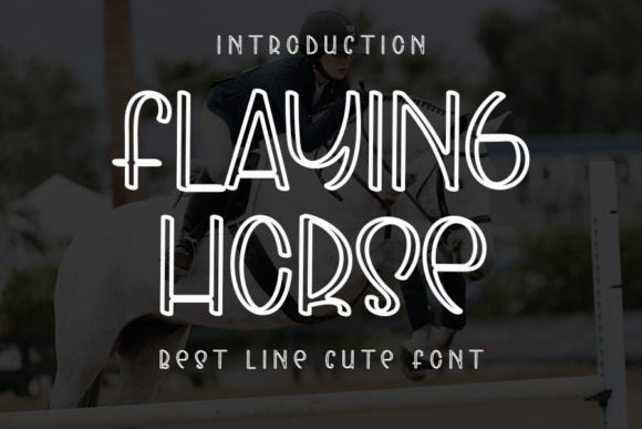 Flaying Horse: A Unique Script Handwritten Font for Editorial Design