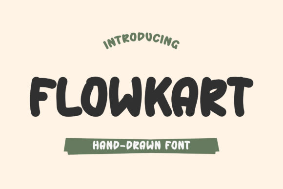 Flowkart: The Chunky Display Font for Bold Branding