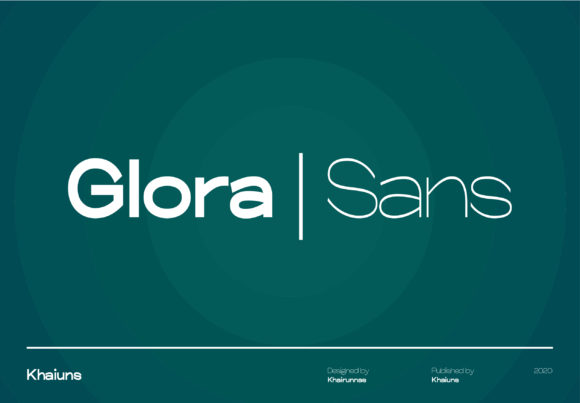 Glora Sans: The Modern Serif for Campaign Visuals
