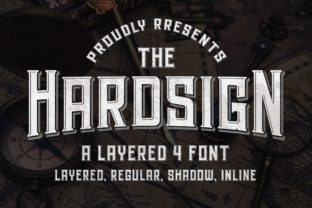 Hardsign: A Distinctive Display Typeface for Modern Design