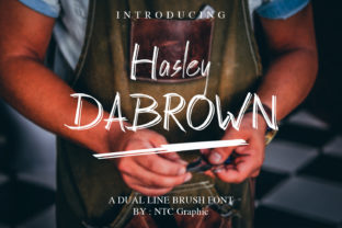 Hasley Dabrown: A Cool Display Font for Modern Editorial Design