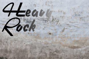 Heavy Rock: A Bold Display Font for Eye-Catching Campaigns