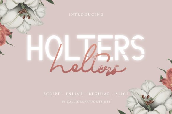 Holters: The Premium Duo Font for Editorial Design