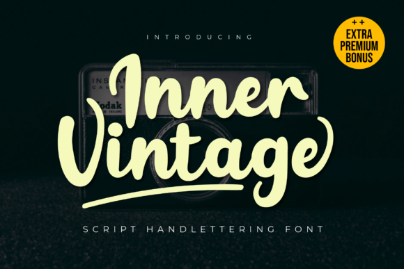 Inner Vintage: A Sweet Display Font for Modern Web Design