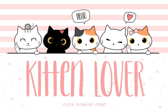 Kitten Lover: The Perfect Script Handwritten Font for Joyful Branding