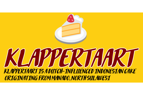 Klappertaart: A Handcrafted Display Font for Editorial Design