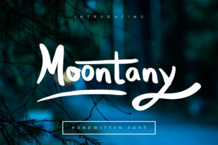 Moontany Font Download: A Hand-Drawn Display Font for Creative Projects