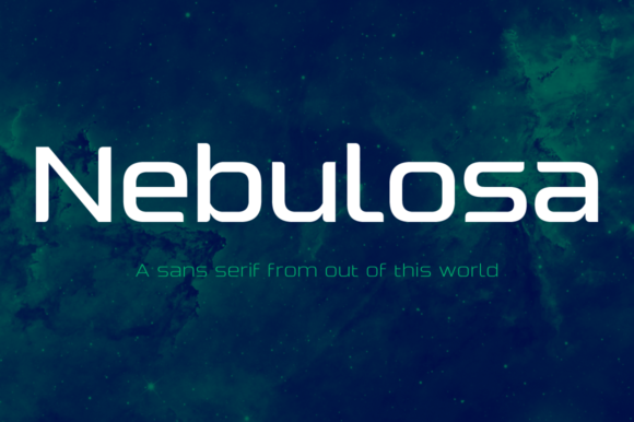 Nebulosa Family: A Futuristic Sans Serif Typeface for Modern Editorial Design