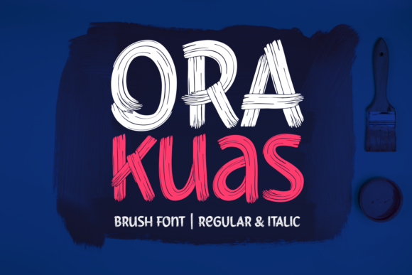 Ora Kuas: A Premium Display Font for Modern Digital Branding