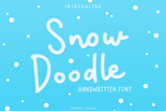 Snow Doodle: The Playful Display Font for Scroll-Stopping Campaigns