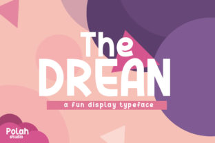 The Drean Font for Playful Branding and Eye-Catching Campaigns