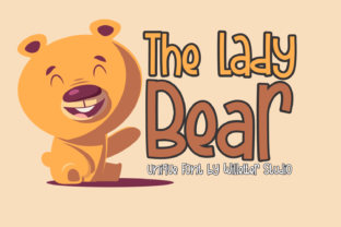The Lady Bear: An Authentic Display Font for Creative Branding