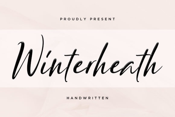 Winterheart: The Ultimate Script Handwritten Font for Luxury Design